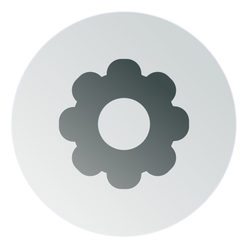 configuración Generic Flat Gradient icono