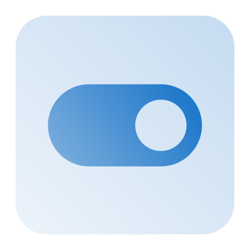 Toggle Generic Flat Gradient icon