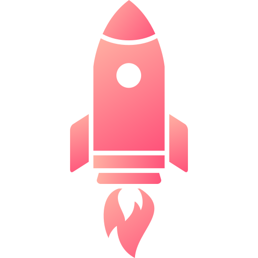 Rocket ship Generic Flat Gradient icon