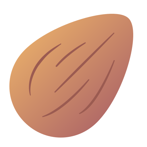 Almond Generic Flat Gradient icon