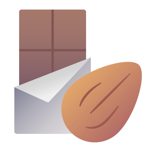 barra de chocolate Generic Flat Gradient icono