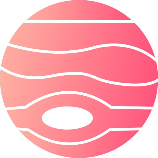 木星 Generic Flat Gradient icon