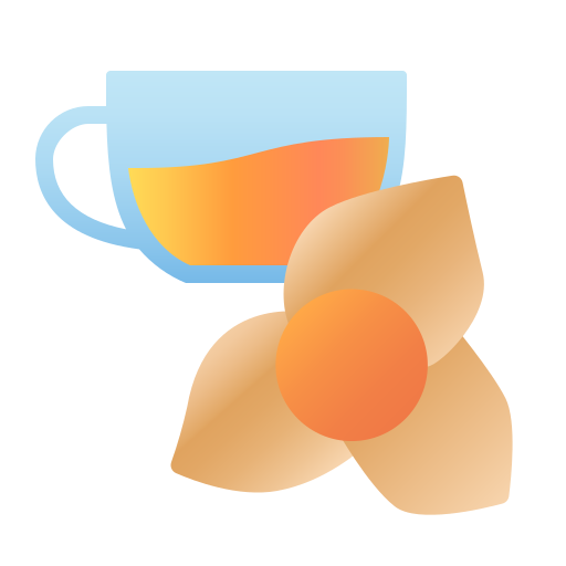taza de té Generic Flat Gradient icono