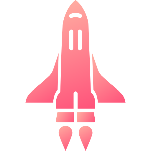 Space shuttle Generic Flat Gradient icon