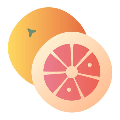 Grapefruit Generic Flat Gradient icon