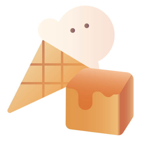 caramelo Generic Flat Gradient icono