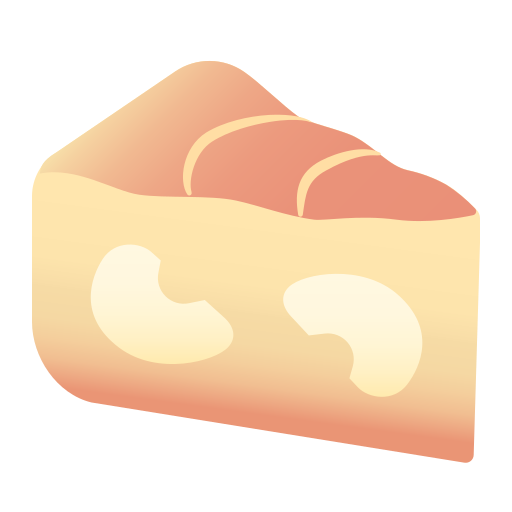 torta di mele Generic Flat Gradient icona