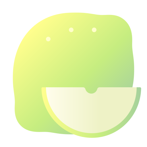 Lime Generic Flat Gradient icon
