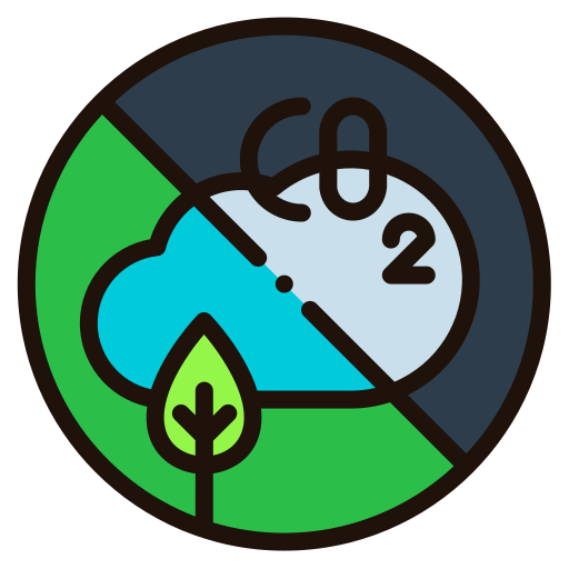Zero emission Generic Outline Color icon