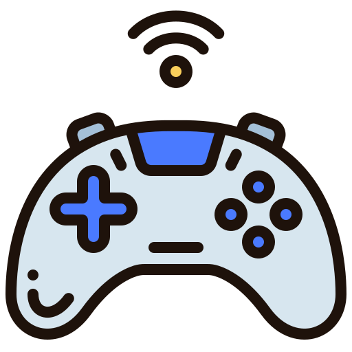 ゲームパッド Generic Outline Color icon