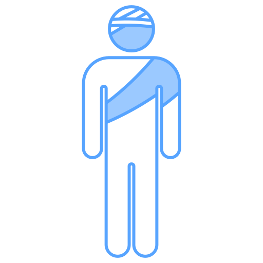 Injury Generic Blue icon