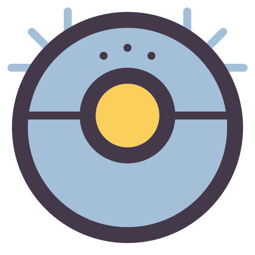 aspirador robot Generic Flat icono