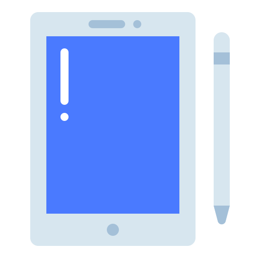 태블릿 Generic Flat icon