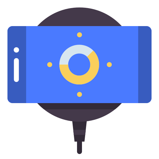 ワイヤレス充電器 Generic Flat icon