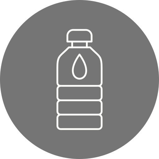 Бутылка с водой Generic Circular иконка