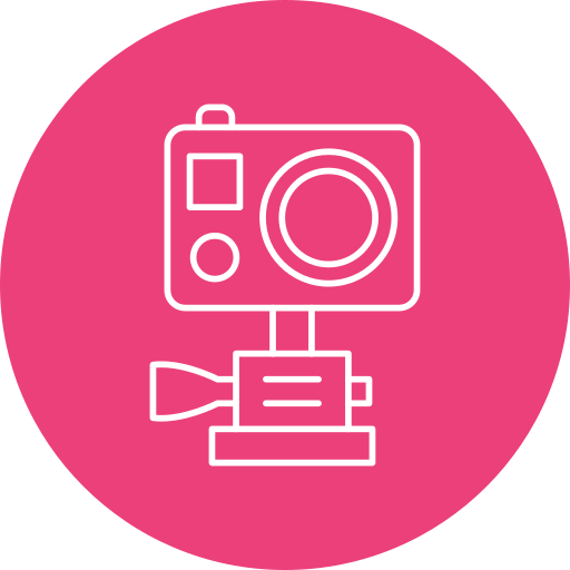 Action camera Generic Circular icon