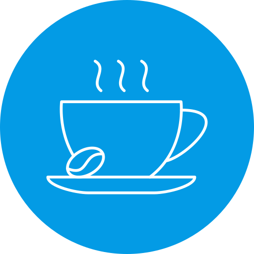 Coffee cup Generic Circular icon