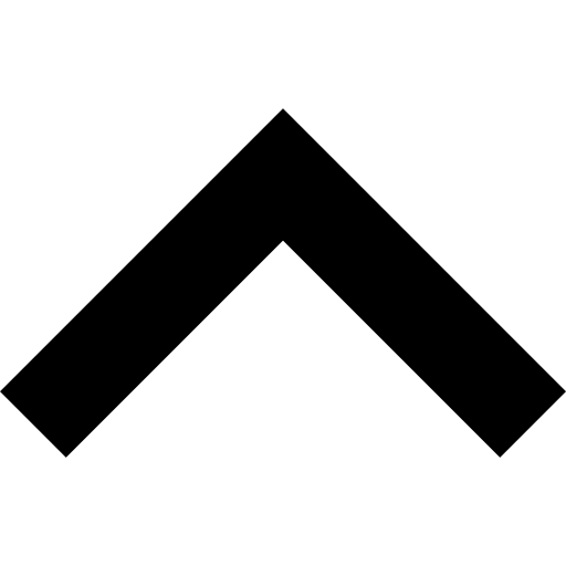 Up arrow key Google Material Design Monochrome icon