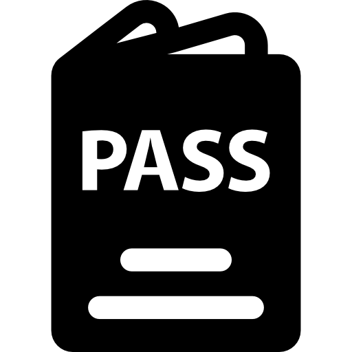 paspoort openen  icoon