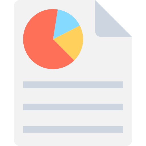 Analytics Flat Color Flat icon