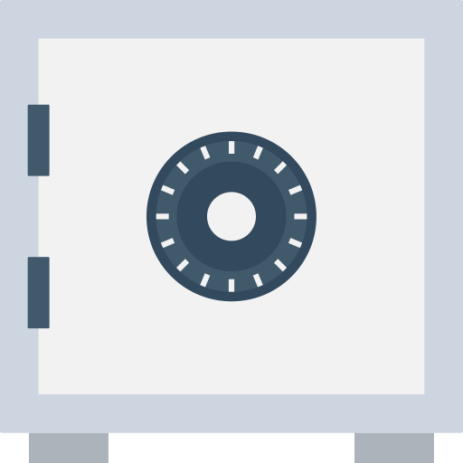 Safebox Flat Color Flat icon