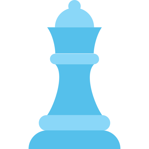 ajedrez Flat Color Flat icono