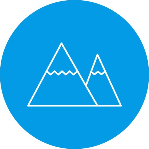 montagna Generic Circular icona