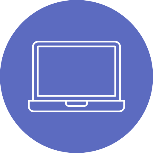 laptop Generic Circular ikona