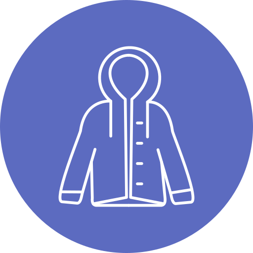 płaszcz przeciwdeszczowy Generic Circular ikona