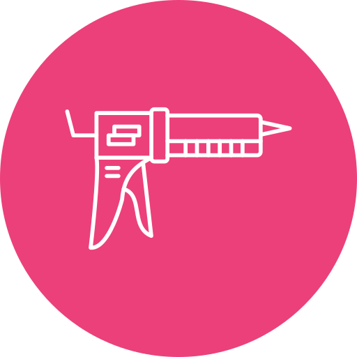 Caulk gun Generic Circular icon