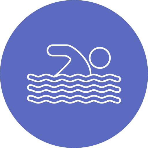 수영선수 Generic Circular icon