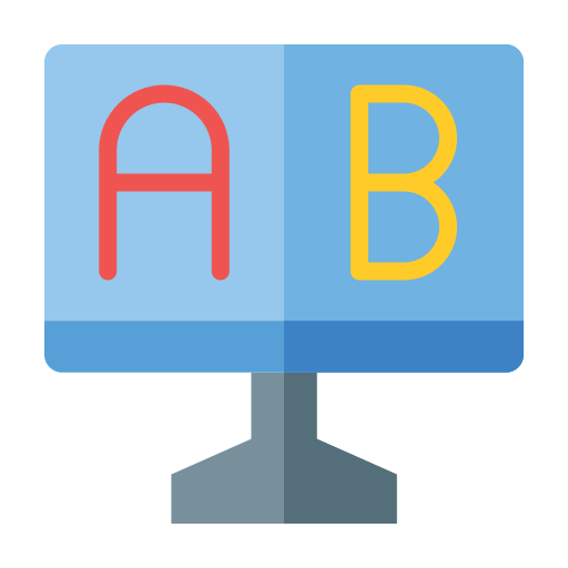 ab 테스트 Generic Flat icon