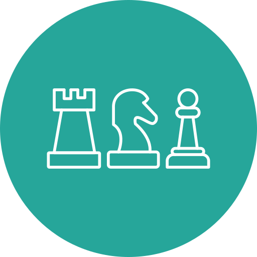 schaken Generic Circular icoon