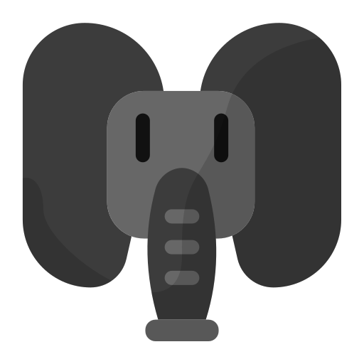 l'éléphant Generic Flat Icône
