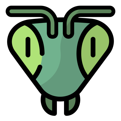 カマキリ Generic Outline Color icon