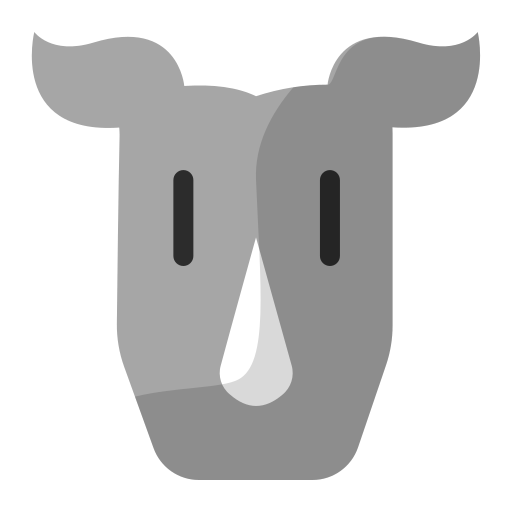 rinoceronte Generic Flat icona