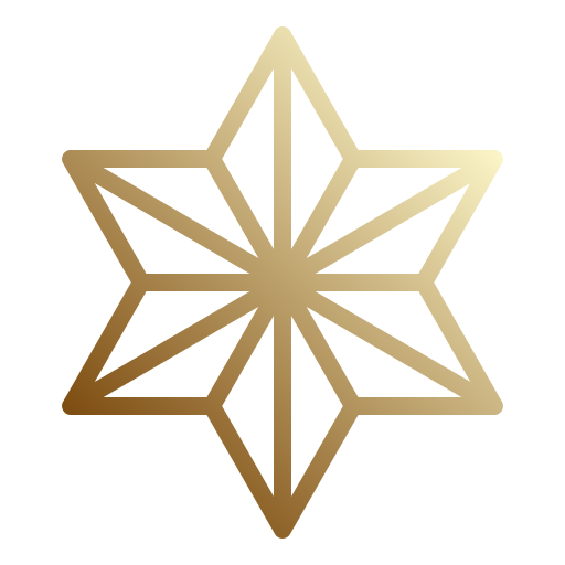 hexagrama Generic Gradient icono