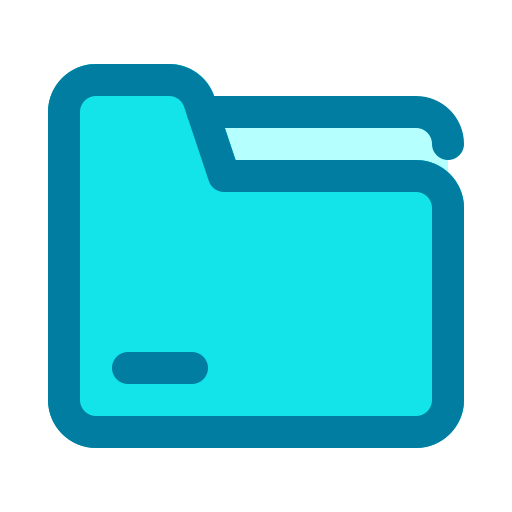 ordner Generic Blue icon