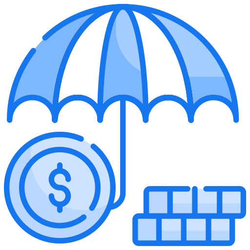 保険 Generic Blue icon