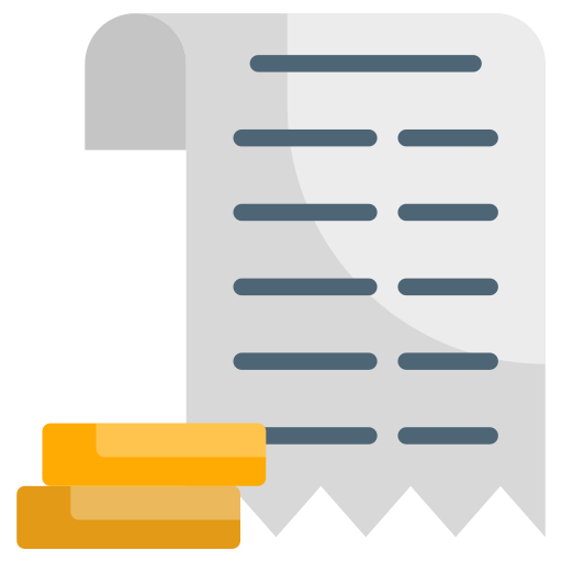 Invoice Generic Flat icon