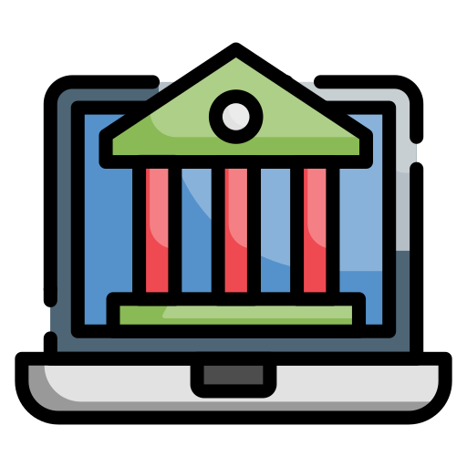 Online banking Generic Outline Color icon