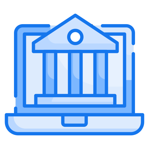 banca online Generic Blue icona