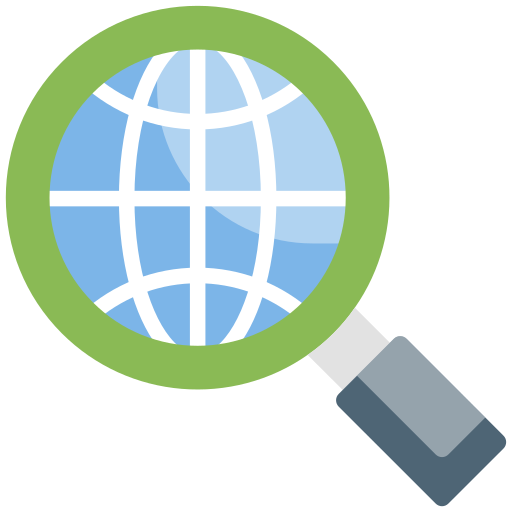 investigación global Generic Flat icono