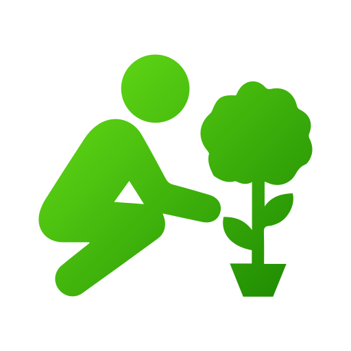 Tree Generic Flat Gradient icon
