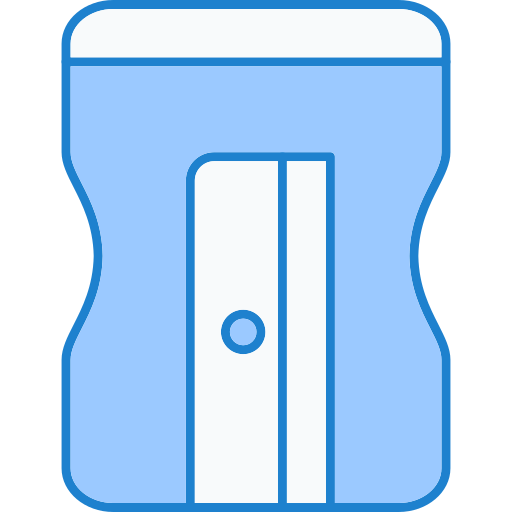 Pencil sharpener Generic Blue icon