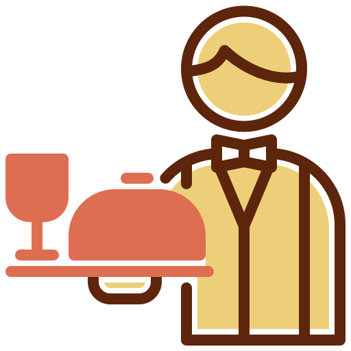 Waiter Generic Fill & Lineal icon
