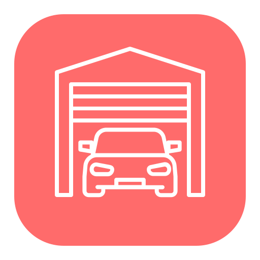 Garage Generic Flat icon