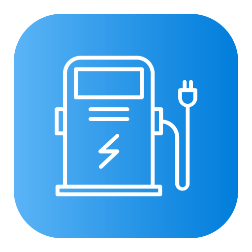 benzinestation Generic Flat Gradient icoon