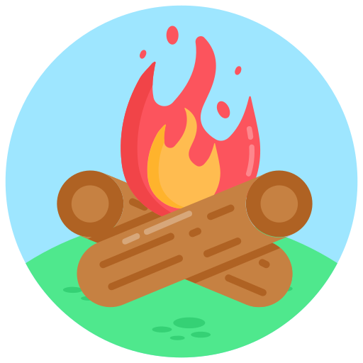 たき火 Generic Circular icon