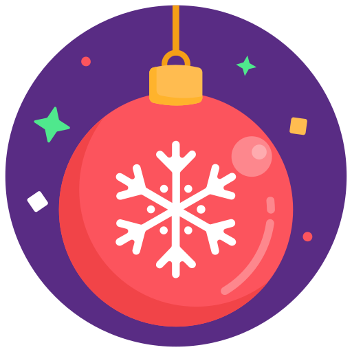 クリスマスボール Generic Circular icon